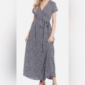 NWOT  MIDI Roxy wrap around dress w/ pockets Sz Large (12)